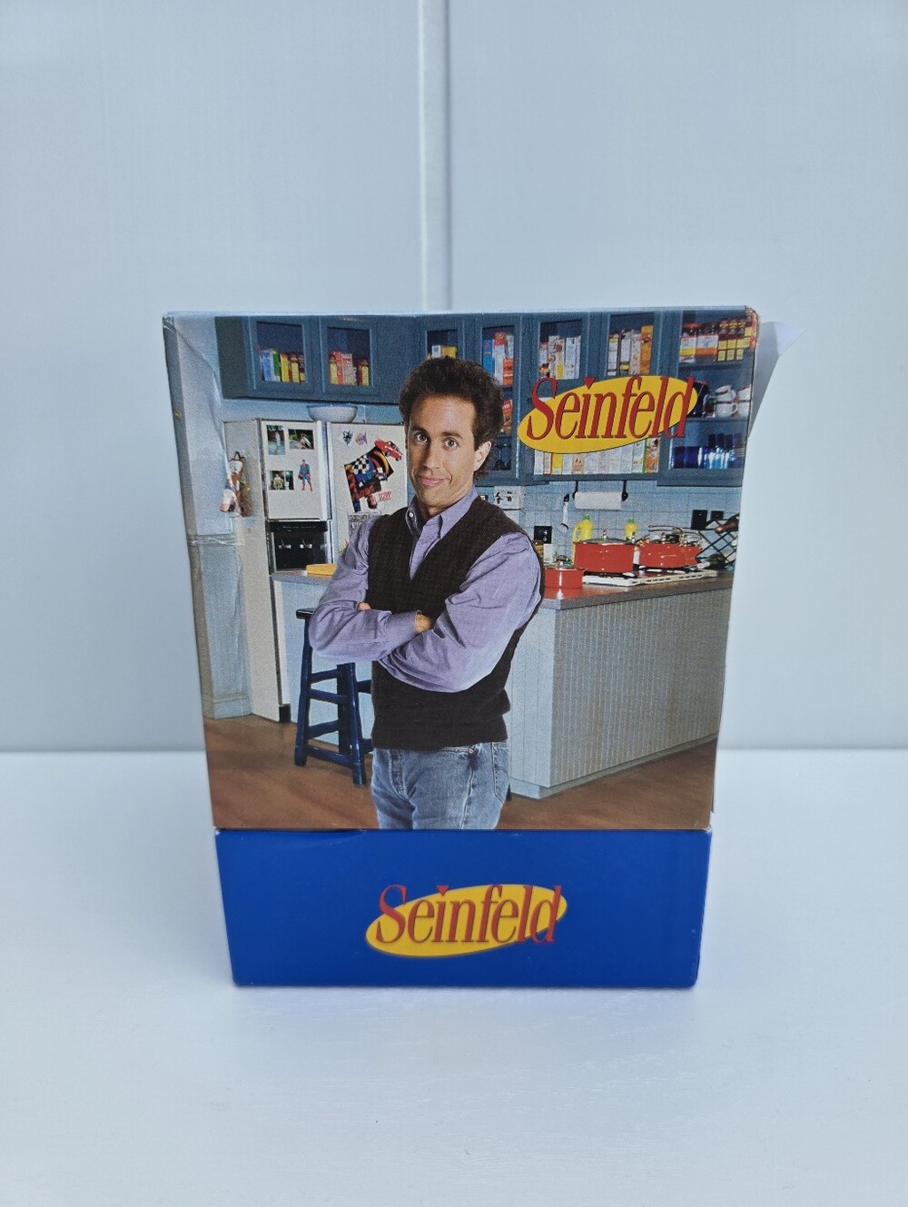 Seinfeld Season 1, 2, 3 DVD Collection Gift Set Book Ketchup Mustard & Napkins